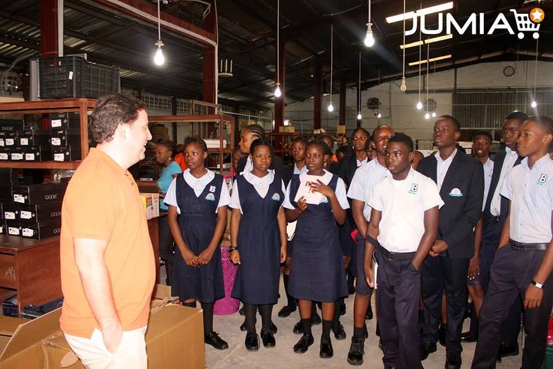 In the Jumia warehouse