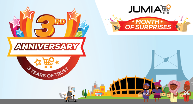Jumia 3rd Anniversary
