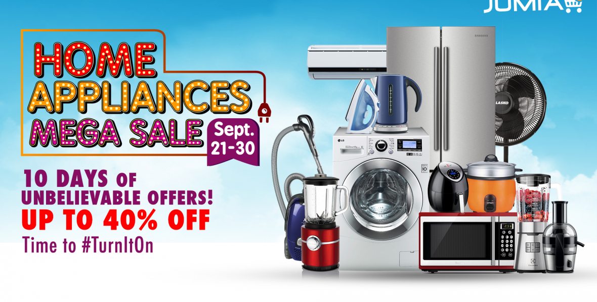 Up to 40 discount on all Home Appliances for just 10days