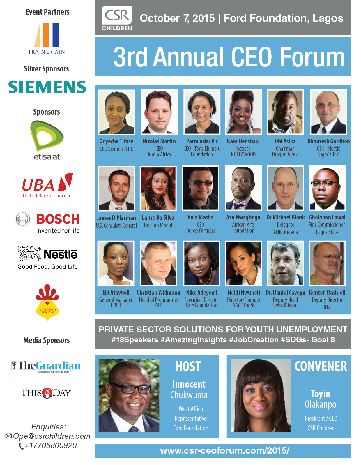 Annual CEO Forum