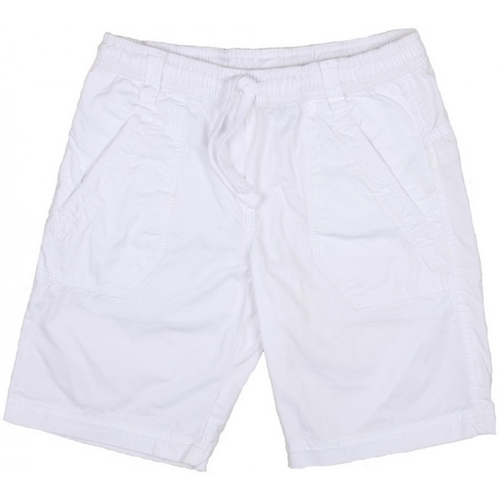 fashion-plain-white-shorts