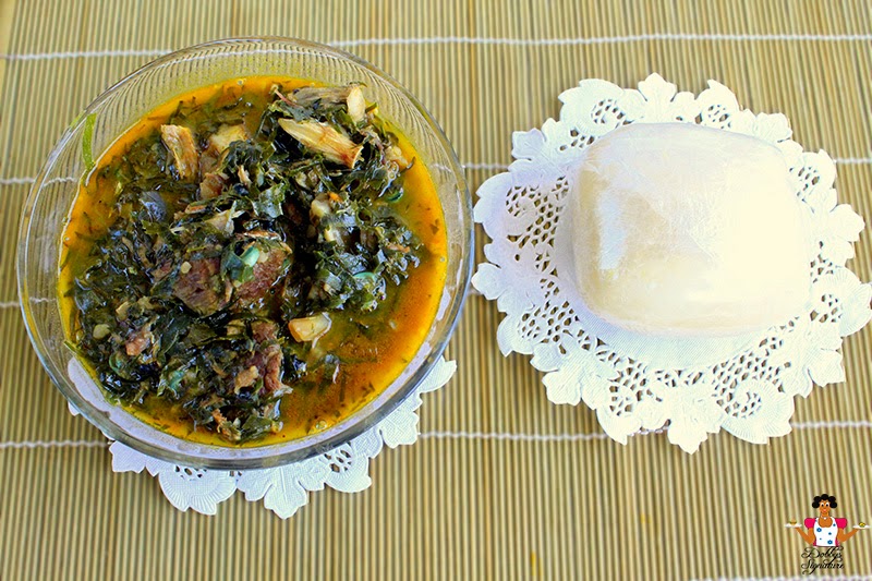akpu-with-bitterleaf-soup