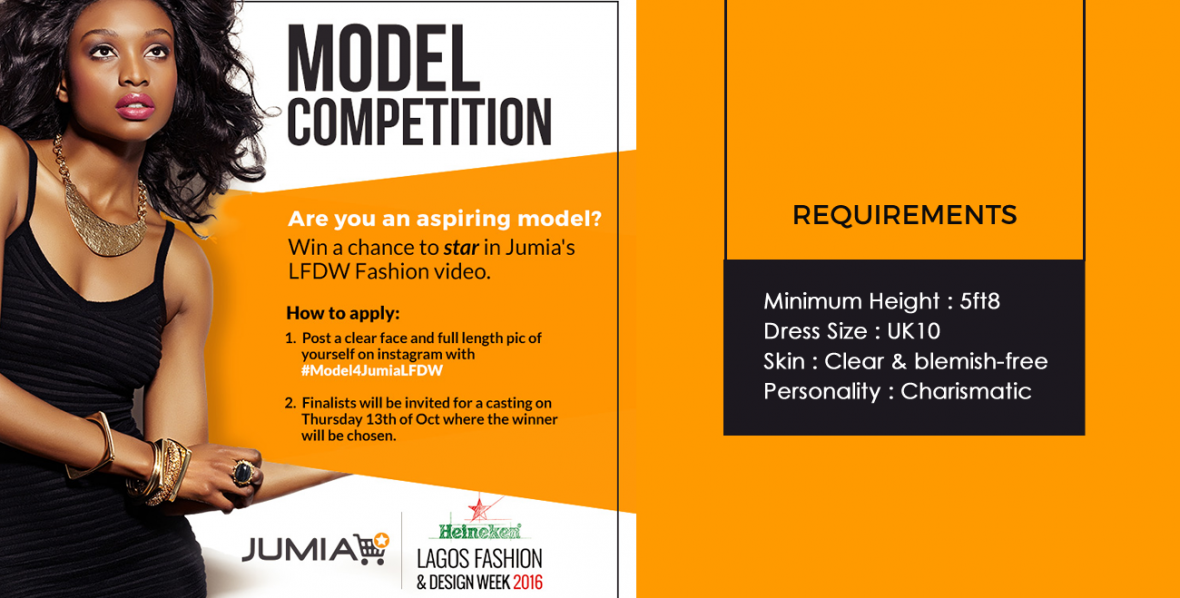 Model Search Star in Jumia's LFDW Fashion Video Jumia Lounge