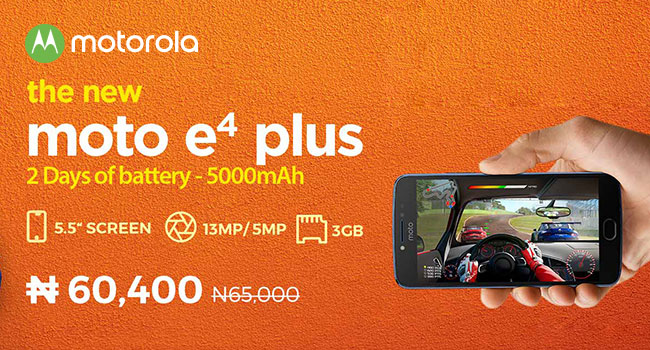 Motorola E4 Plus Jumia