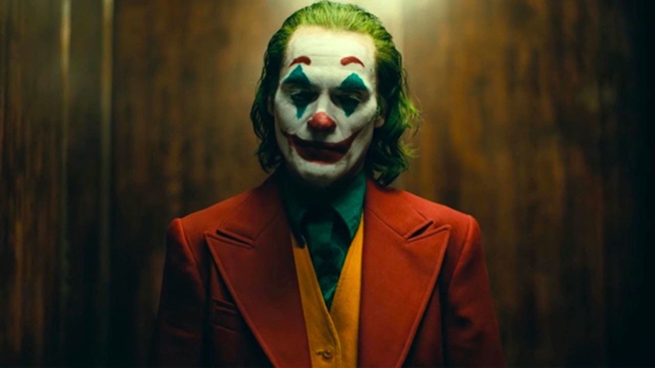 Joaquin Phoenix as The Joker in the Todd Philips movie