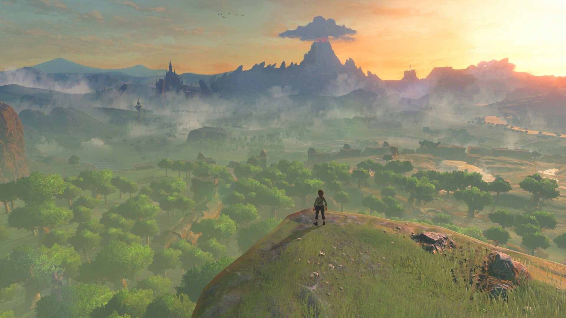 A screenshot from The Legend of Zelda: Breath of the Wild