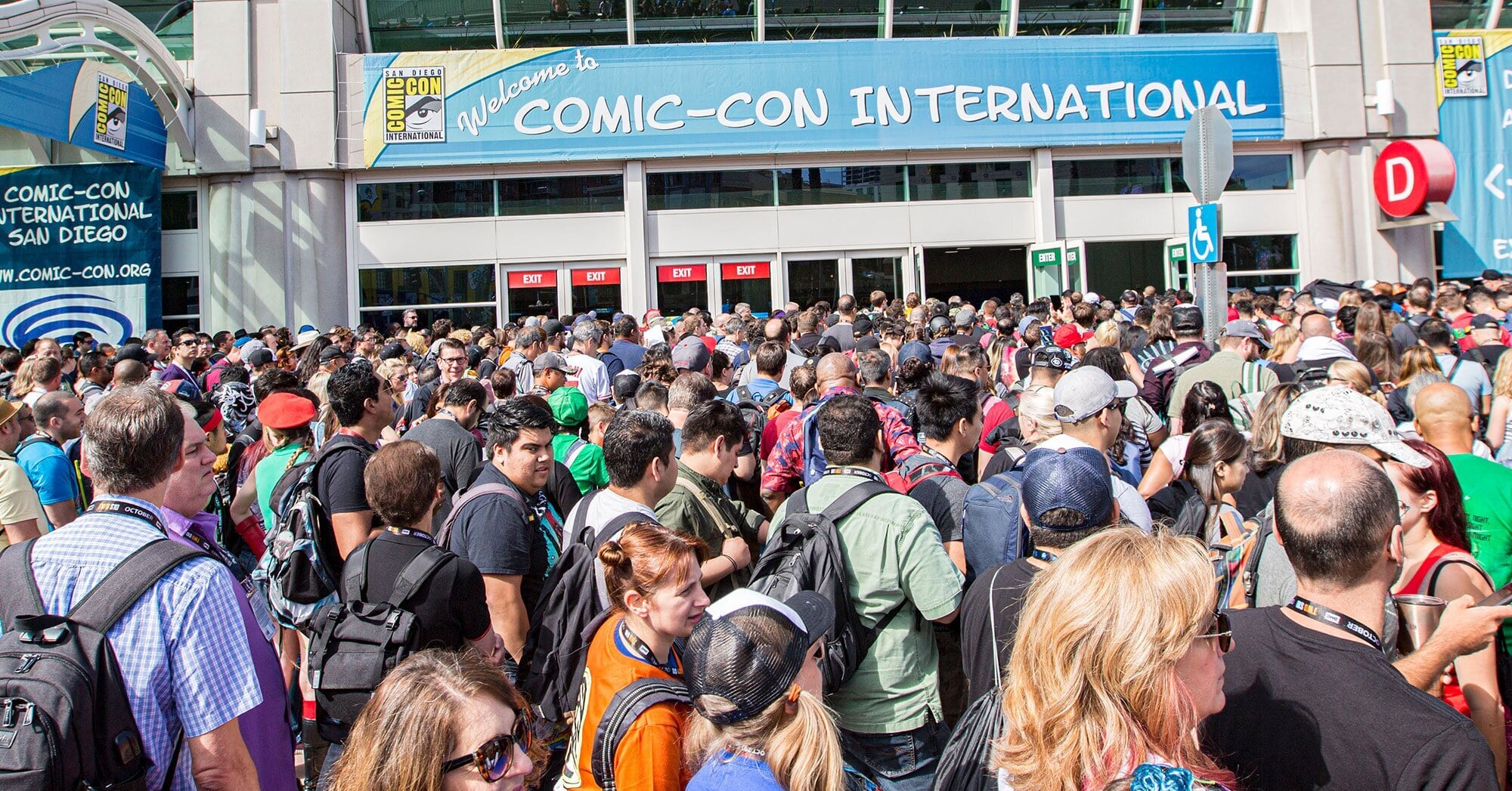 Attendees at the San Diego Comic-Con