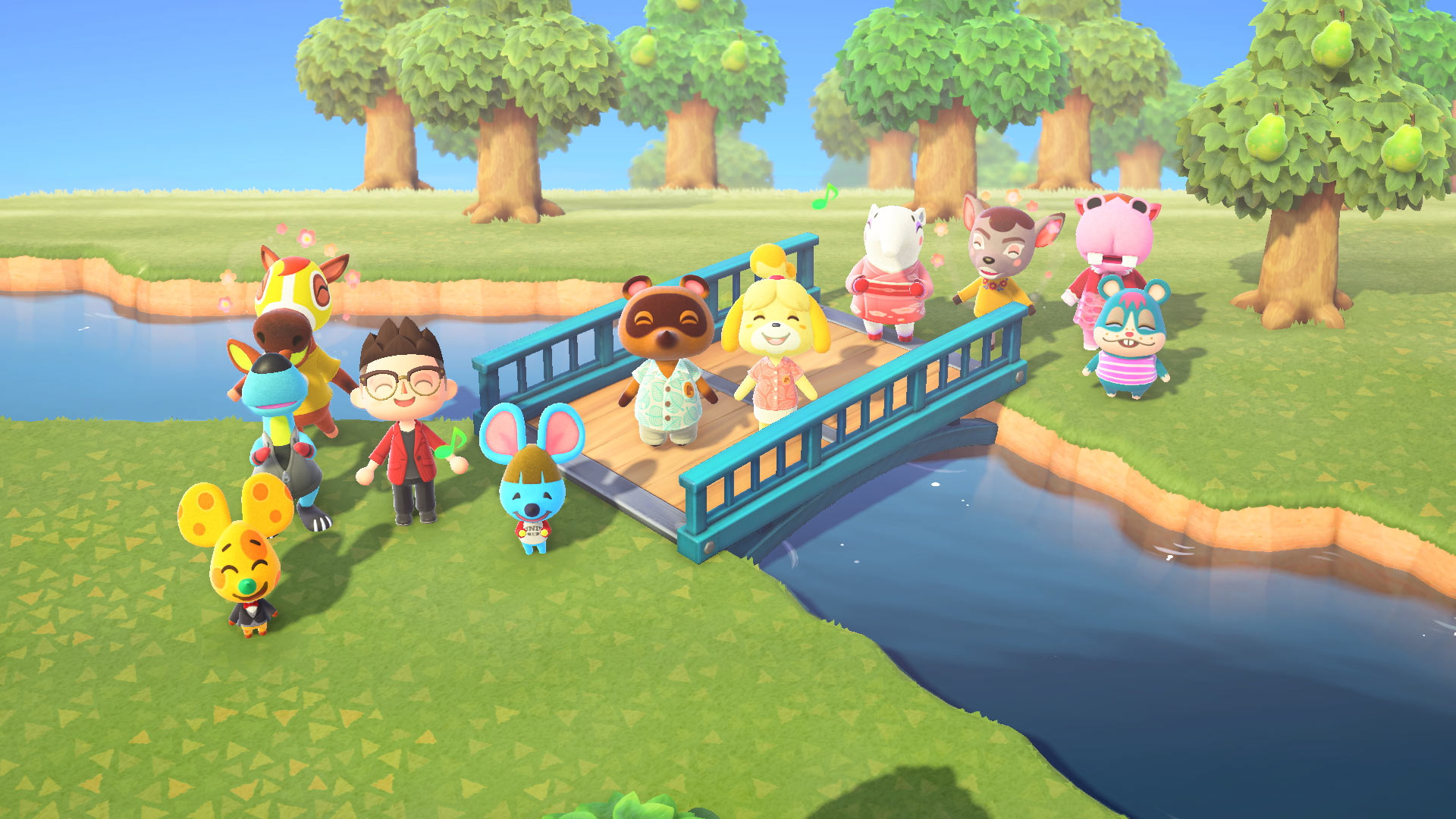 A screenshot from Animal Crossing: New Horizons